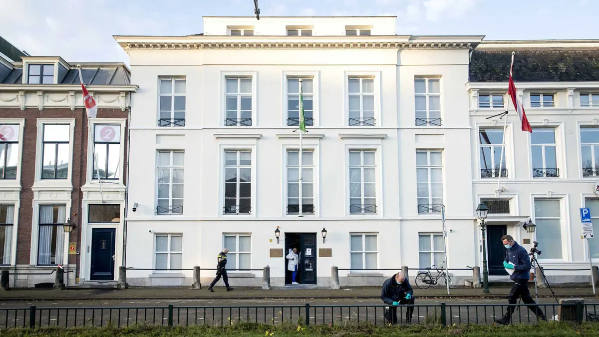 السجن 4 أعوام لمطلق النار على مقر السفارة السعودية في هولندا