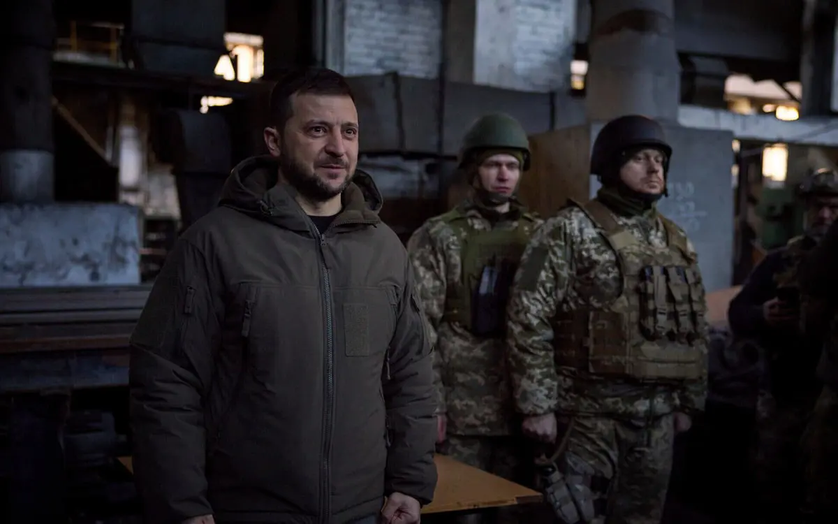 زيلينسكي: قصف روسي يدمر برجا للبث التلفزيوني في خاركيف 