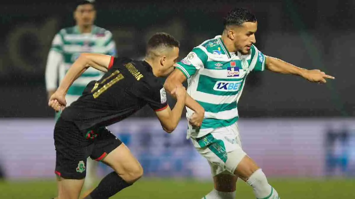 ترتيب الدوري المغربي بعد تعادل الرجاء مع الجيش الملكي