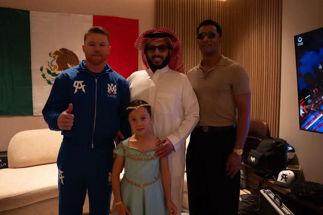 تركي آل الشيخ مع محمد رمضان وكانيلو