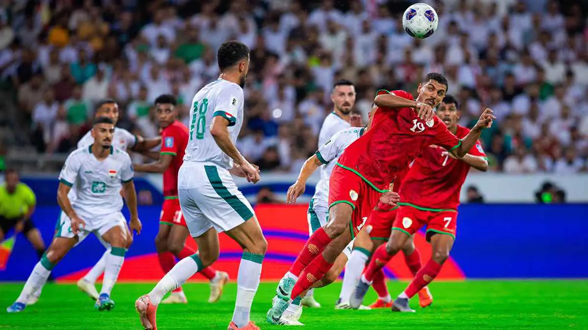 ملخص وهدف مباراة العراق وعمان في تصفيات آسيا المؤهلة لكأس العالم