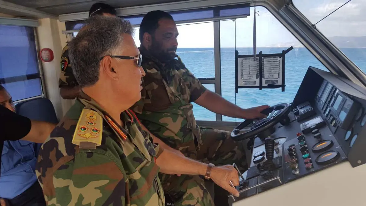 الجيش الليبي يعترض سفينة تركية متجهة إلى ميناء مصراتة