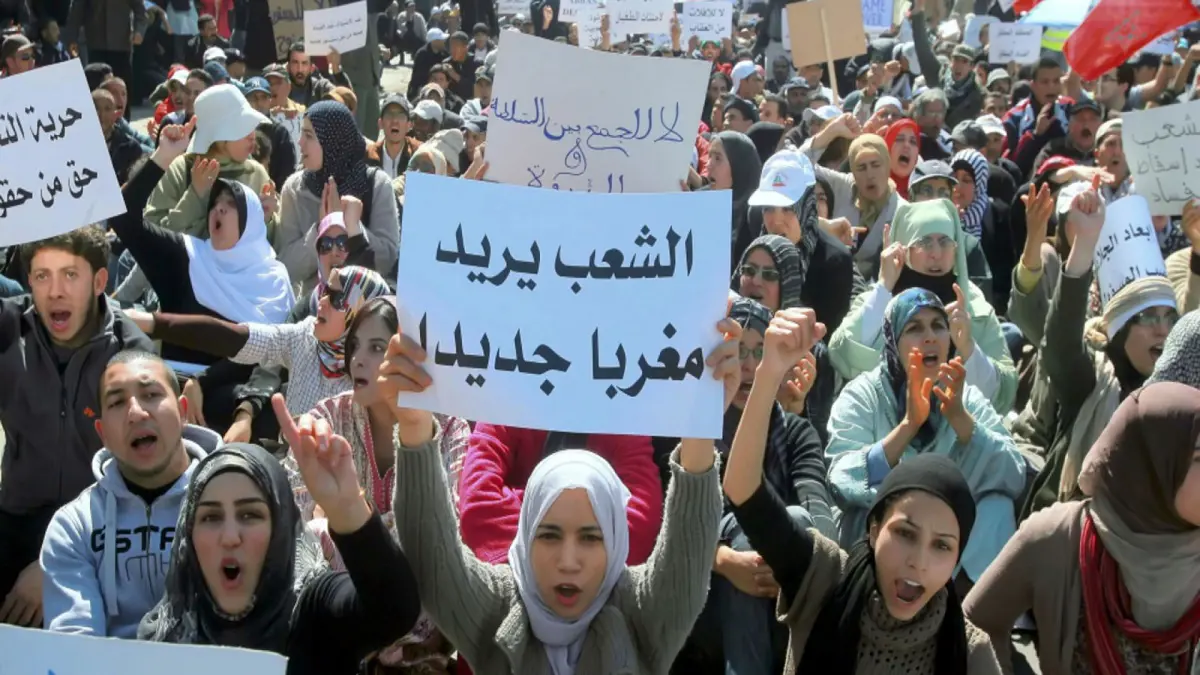 مسيرة عمّالية حاشدة في المغرب للمطالبة بالعدالة وتحسين الأجور