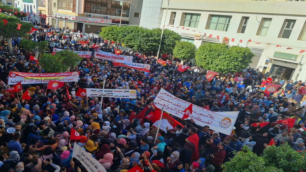 تونس.. إضراب عام للقطاع الخاص بصفاقس للمطالبة بزيادة الأجور