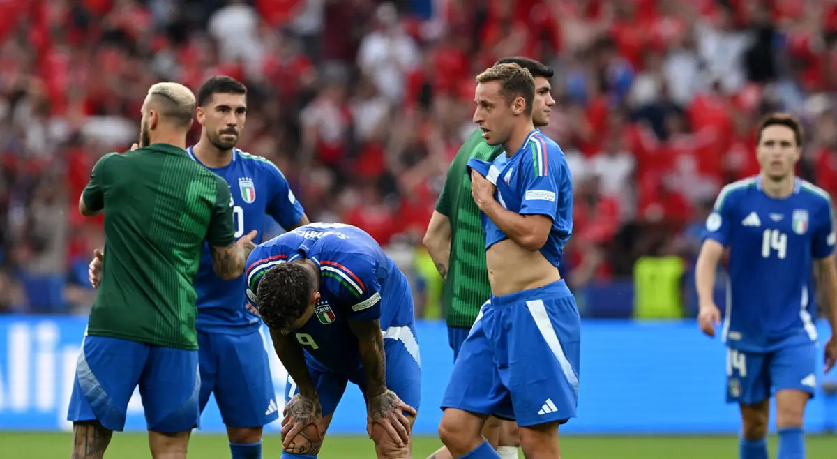 إيطاليا تقدم النسخة الأسوأ في اليورو.. أسباب سقوط الأزوري في كأس أوروبا