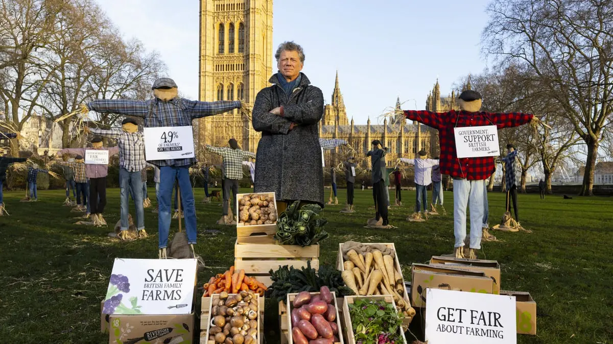 تصاعد احتجاجات المزارعين في بريطانيا
