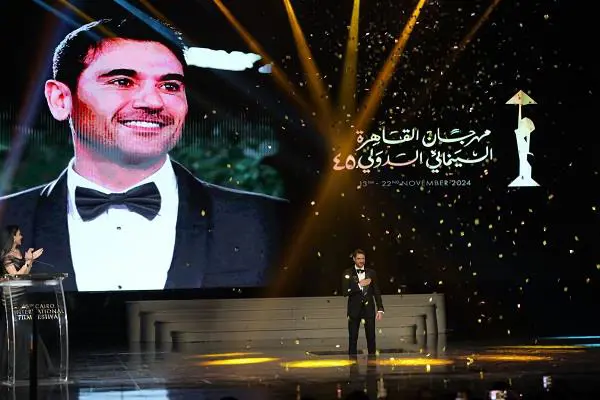 تكريم أحمد عز في القاهرة السينمائي