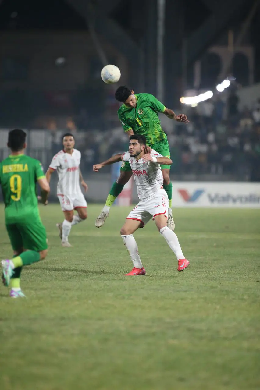 مباراة الشرطة وزاخو في كأس العراق