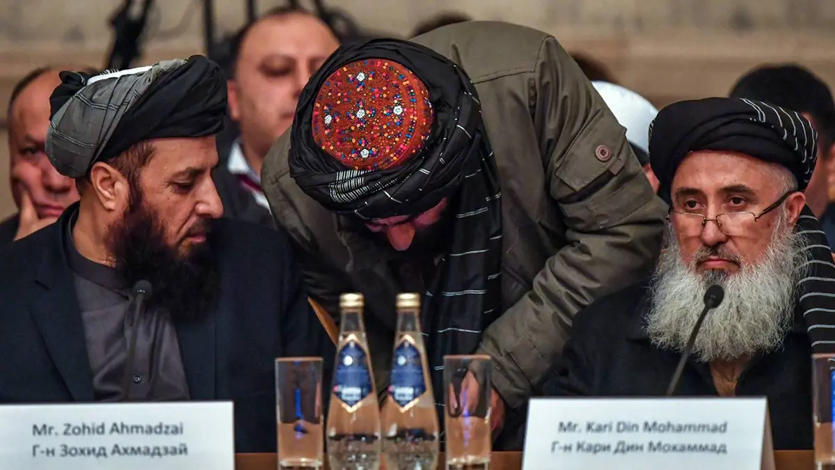 انطلاق جولة جديدة من محادثات السلام بين أمريكا وطالبان بالدوحة ‎