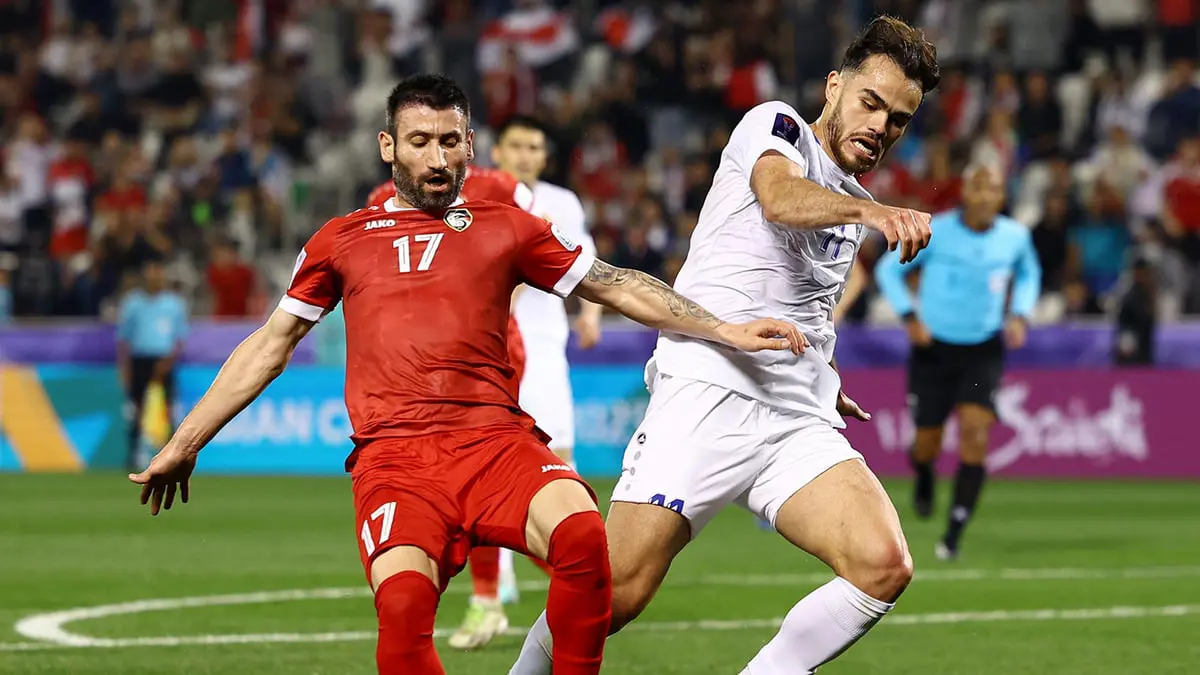 سوريا تكتفي بالتعادل أمام أوزبكستان في كأس آسيا