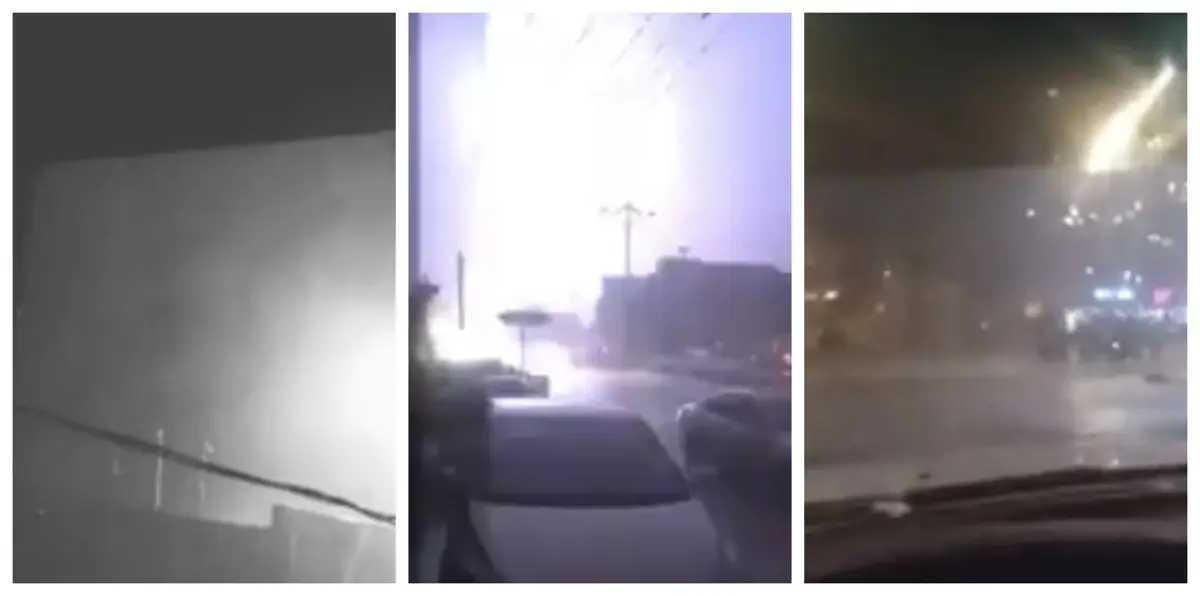 شاهد بالفيديو.. عاصفة "استثنائية" تضرب جازان السعودية