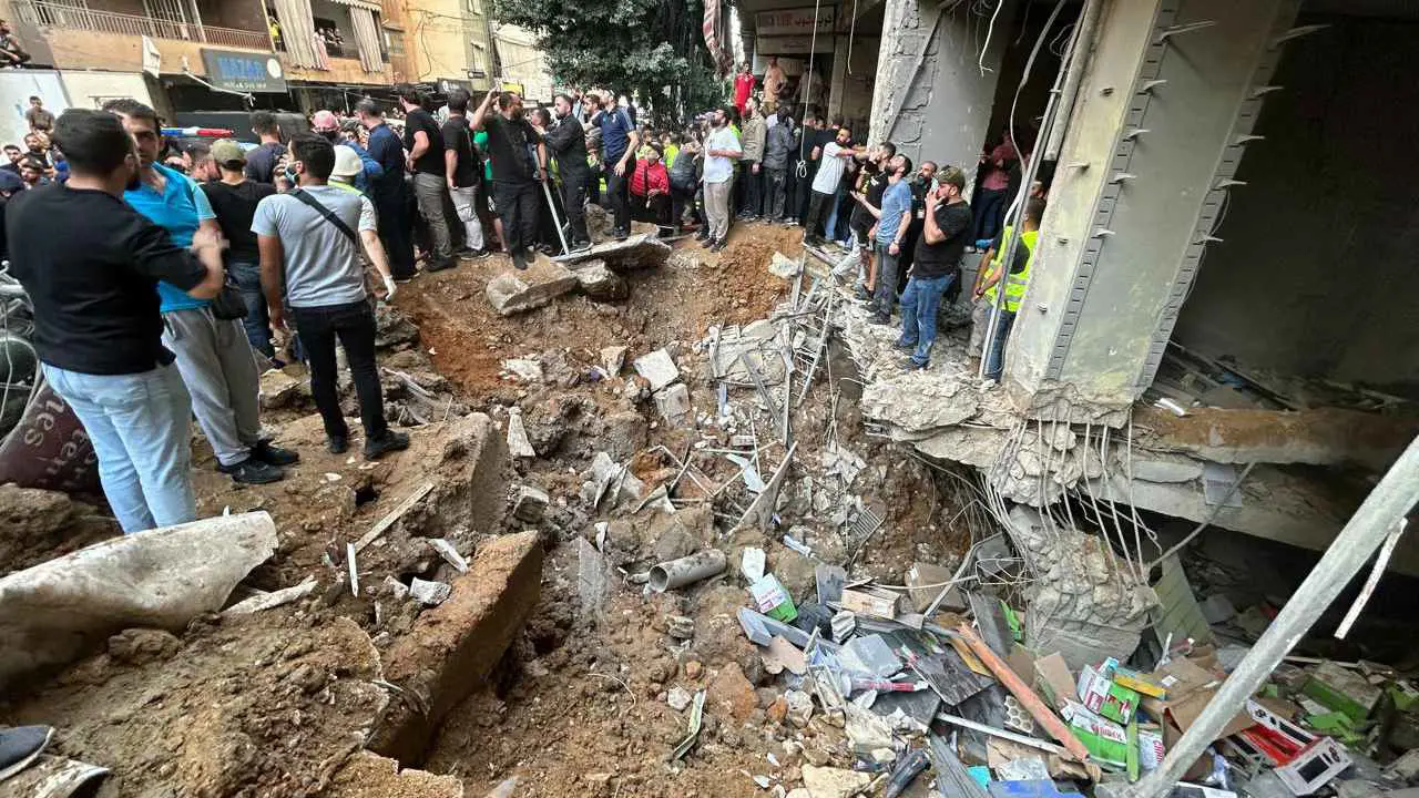 3 قتلى على الأقل و17 جريحا حصيلة غارة الضاحية الجنوبية