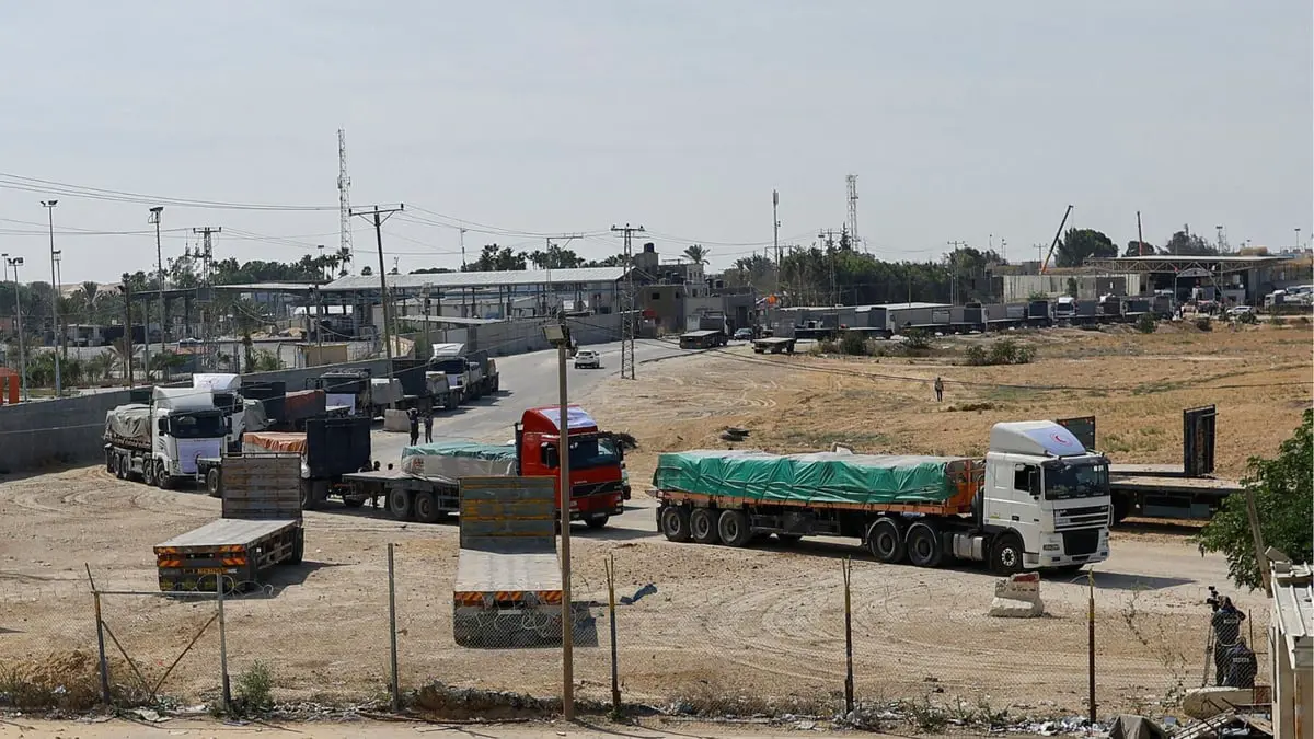 إسرائيل تعلن فتح نقطة جديدة لدخول المساعدات إلى غزة 