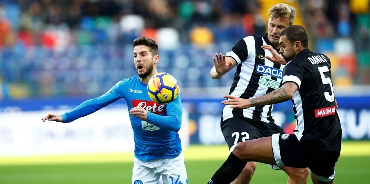 نابولي يعبر أودينيزي وجنوة يوقف قطار روما.. وهذا ترتيب الدوري الإيطالي