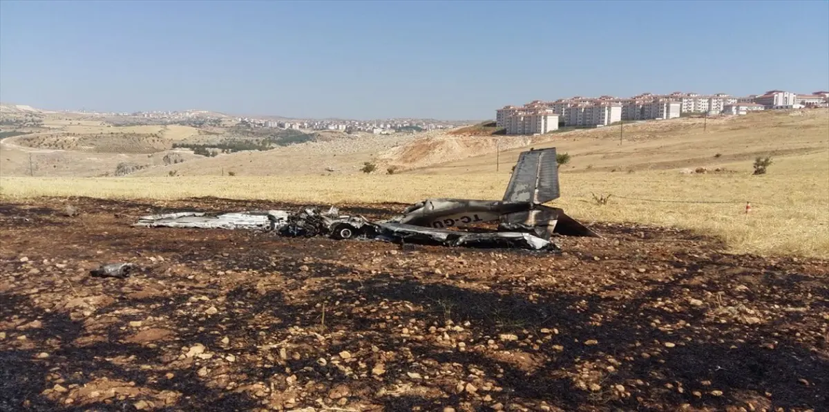 تحطم طائرة تدريب ومصرع قائدها جنوبي تركيا (صورة)