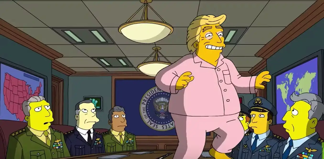 دونالد ترامب في ذا سيمبسون