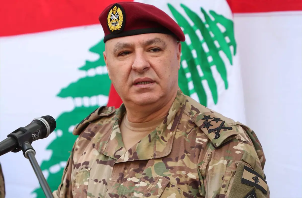 قائد الجيش اللبناني: لا نملك العدد الكافي لضبط التهريب.. وموضوع الرئاسة لا يهمني