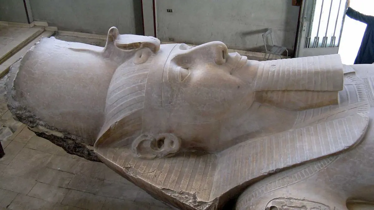 مصر تستعيد رأس رمسيس (صورة)