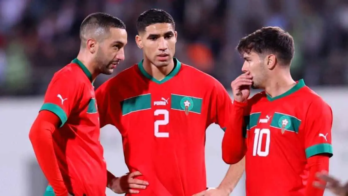 حكيم زياش خارج قائمة منتخب المغرب لمواجهتي إفريقيا الوسطى