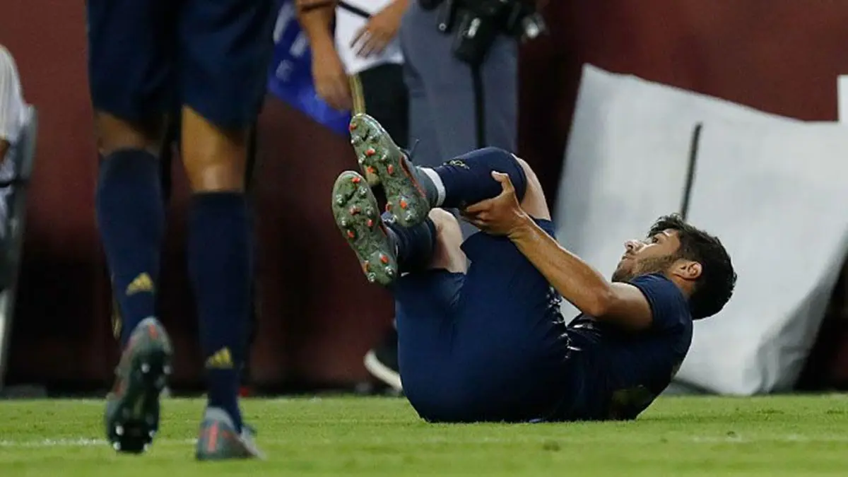 إصابة ماركو أسينسيو تغير خطط ريال مدريد في سوق الانتقالات