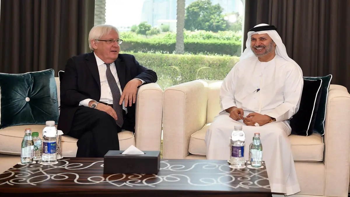 قرقاش: الإمارات تدعم جهود وقف إطلاق النار في اليمن