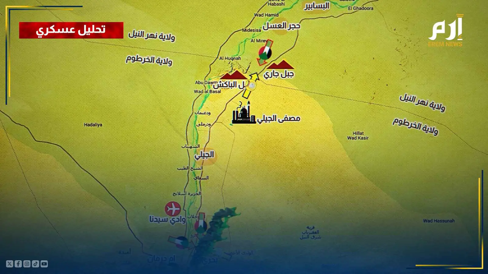 "مصفى الجيلي" كمين ضد الجيش السوداني