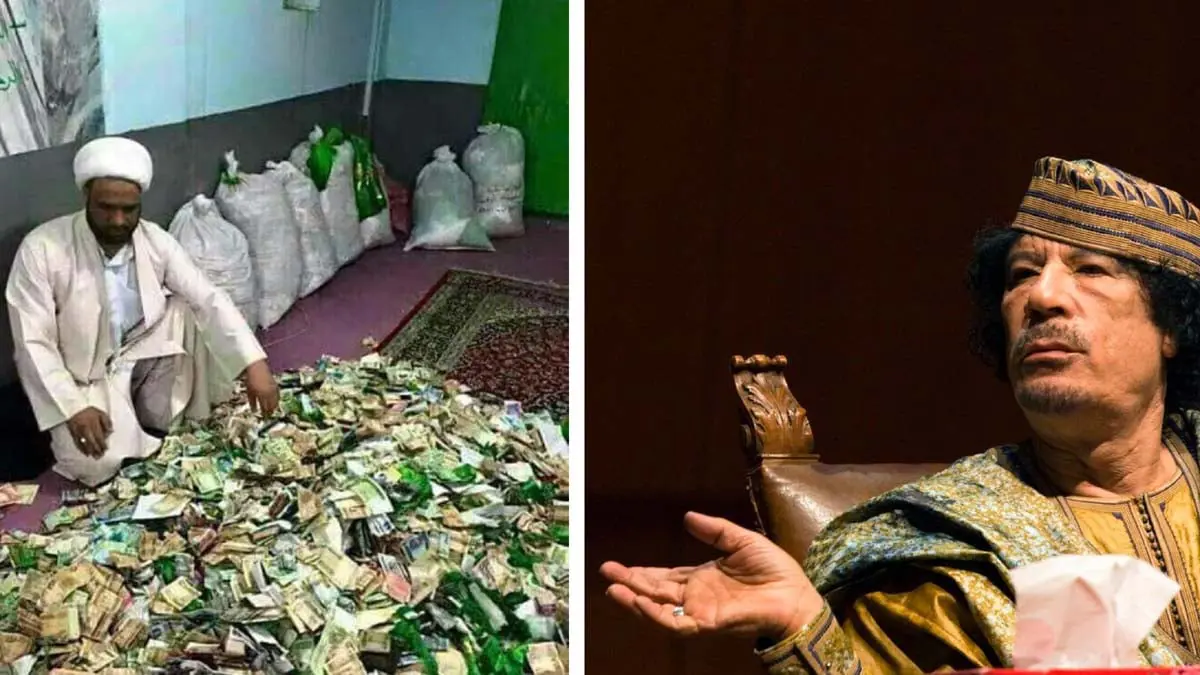 مليارات القذافي وملايين الخُمس
