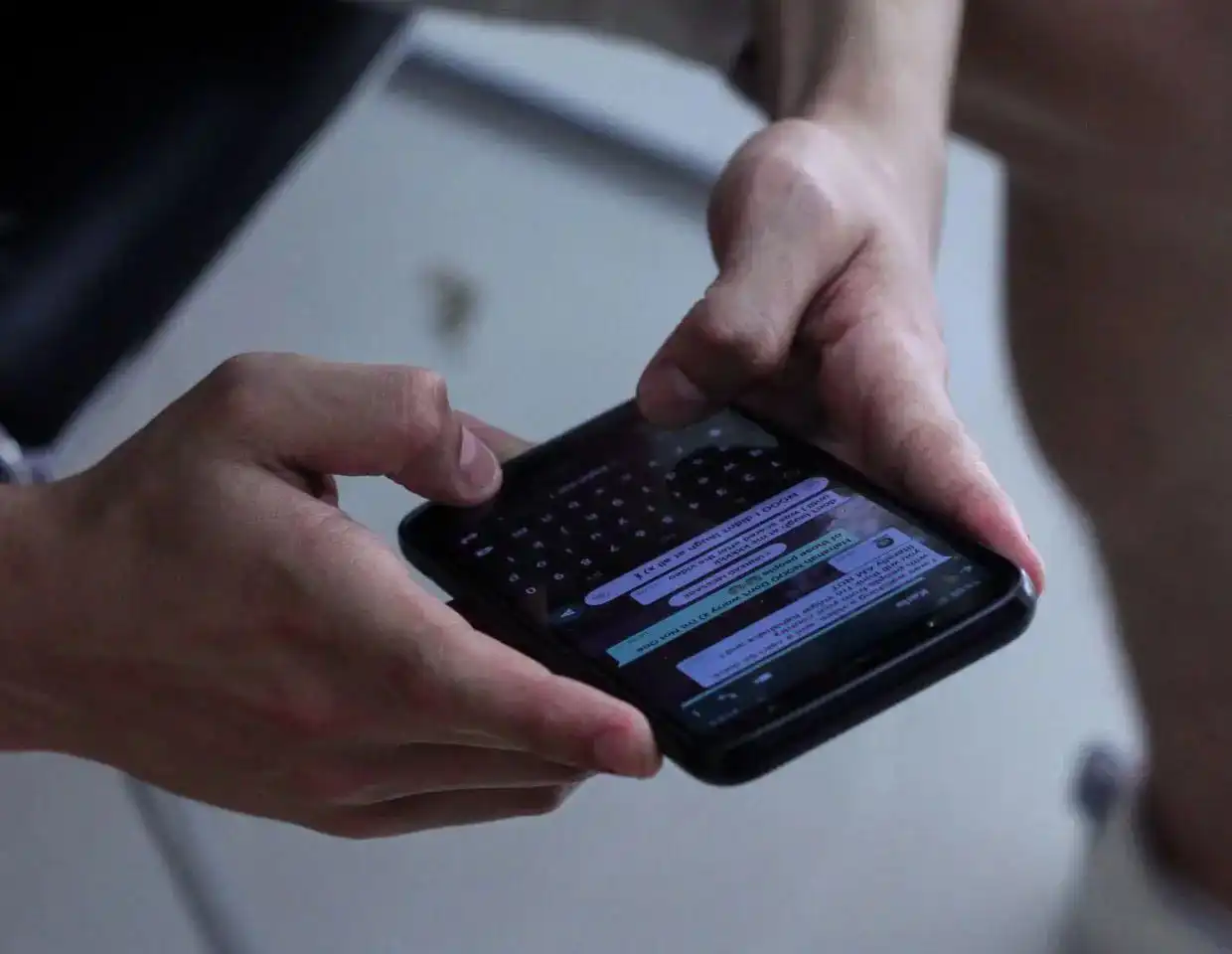 استخدام تطبيق واتساب