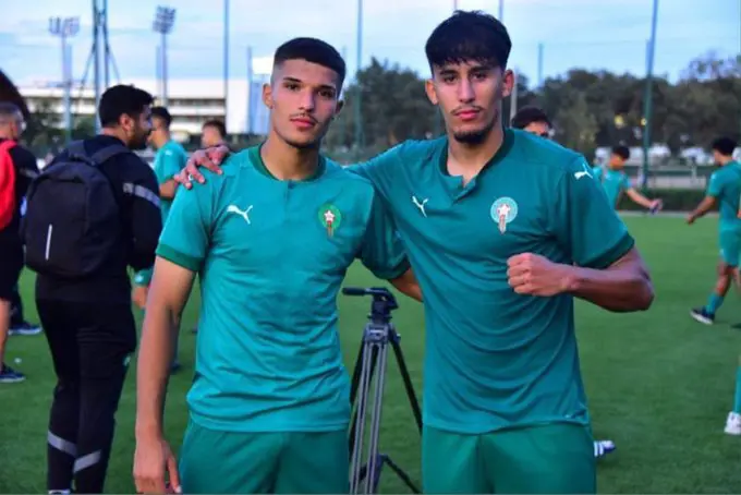 رشاد فيتال لاعب منتخب المغرب للشباب