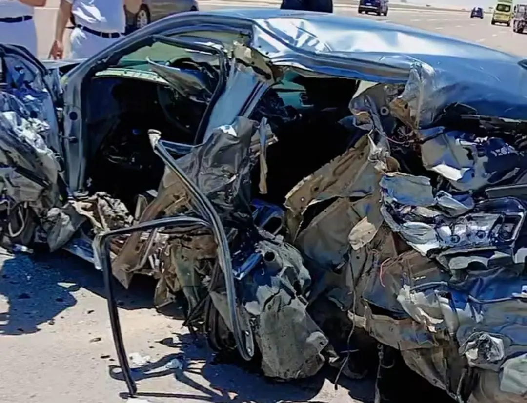 حادث بطريق العلمين