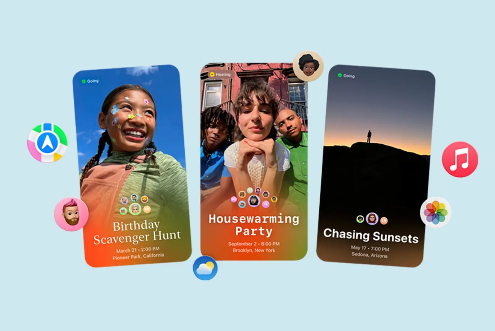 تطبيق "Apple Invites" 