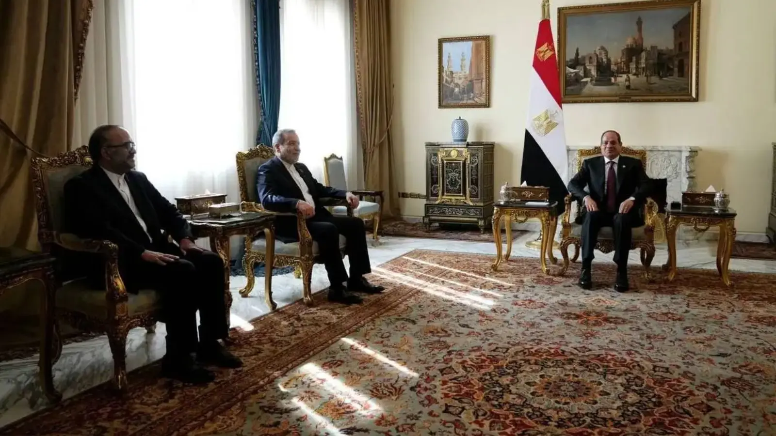 السيسي مستقبلًا عراقجي