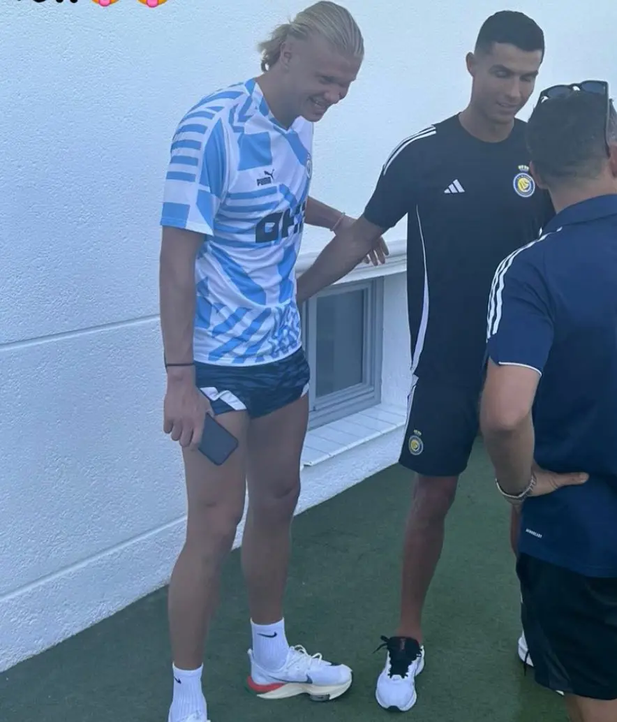 هالاند ورونالدو