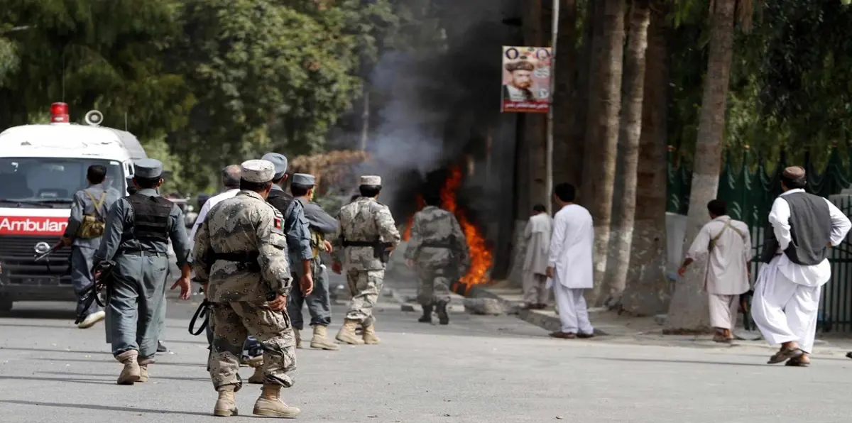 مقتل 20 شرطيًا في هجوم لطالبان جنوب أفغانستان