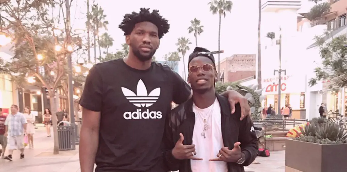 بوغبا يتفوق على نجم NBA العملاق (فيديو)