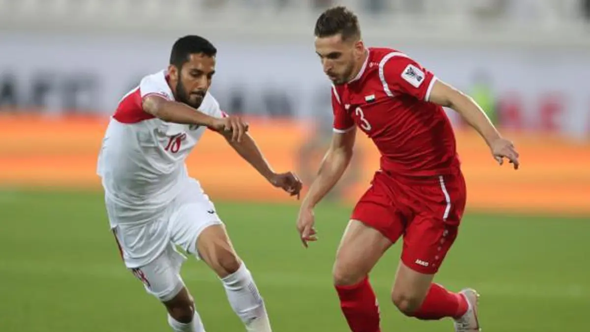 أهداف مباراة سوريا والأردن.. 2/0 للنشامى (فيديو)