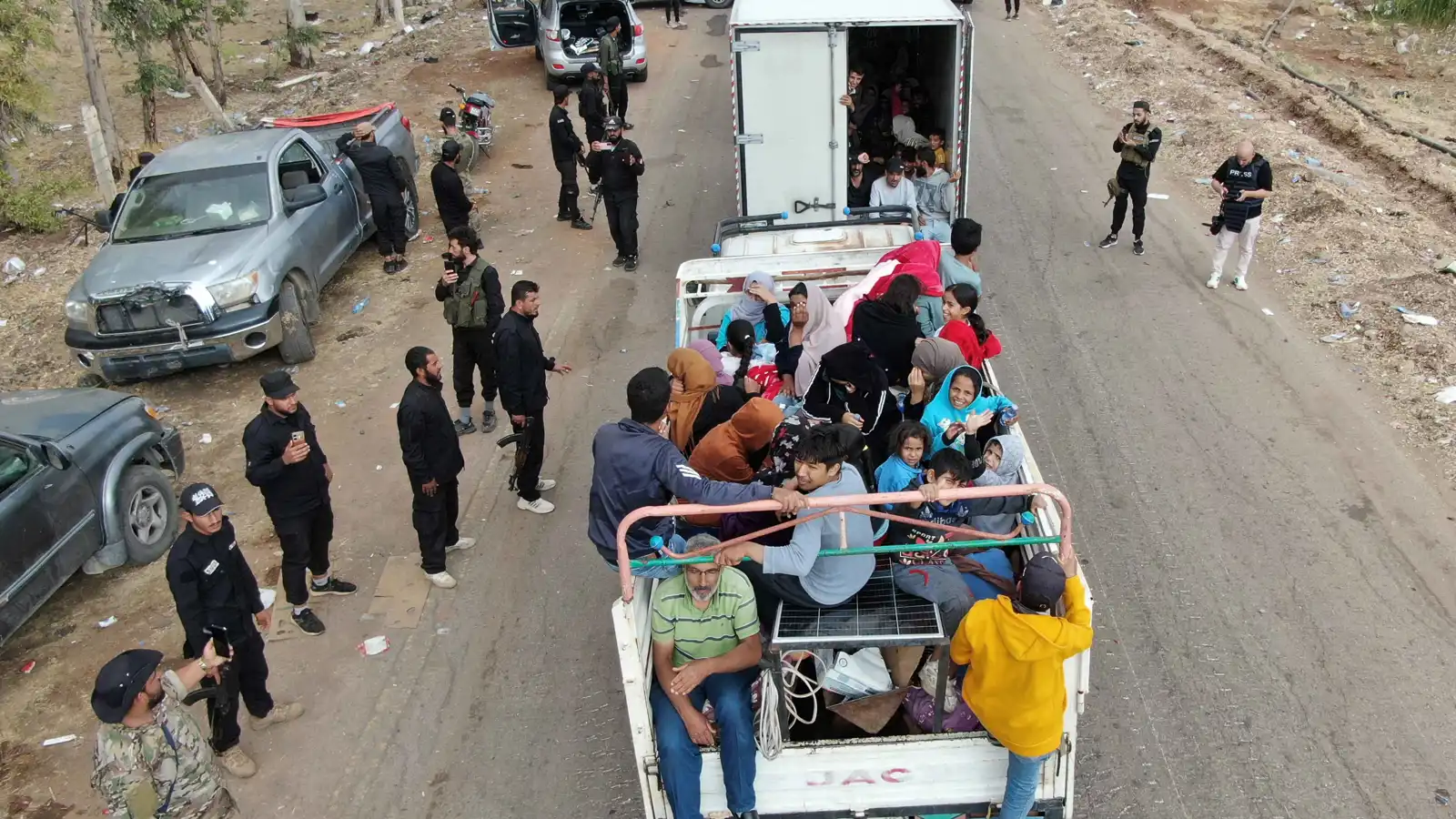 إجلاء عائلات بدوية من السويداء