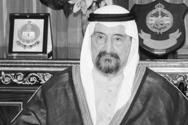 رئيس الحرس الوطني  الراحل الشيخ سالم العلي السالم المبارك الصباح 