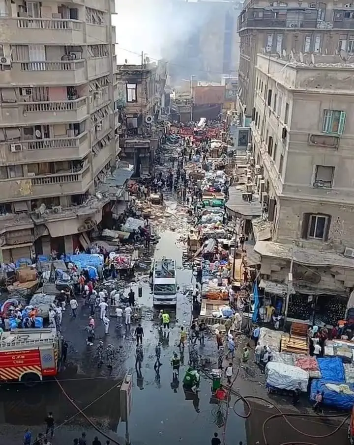 من حريق الموسكي