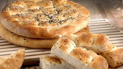 خبز البيدا التركي 