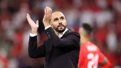 وليد الركراكي مدرب منتخب المغرب