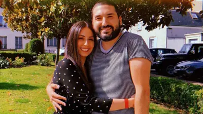 هبة طوجي وزوجها العازف ابراهيم معلوف