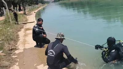 من عملية البحث عن الشاب والطفل