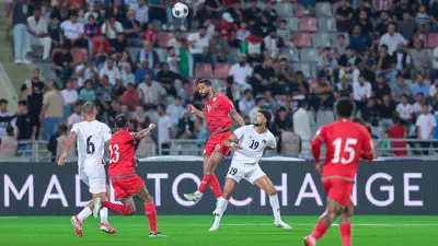 مباراة فلسطين وعمان