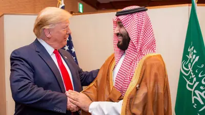 ولي العهد السعودي وترامب