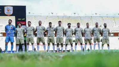 فريق الأهلي المصري في مواجهة فاركو
