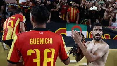 لاعبو الترجي التونسي مع الجماهير