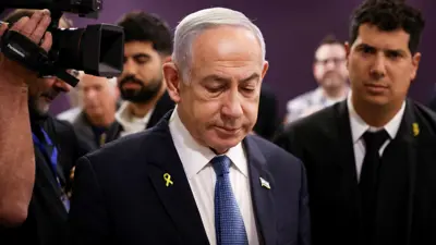 رئيس الوزراء الإسرائيلي بنيامين نتنياهو