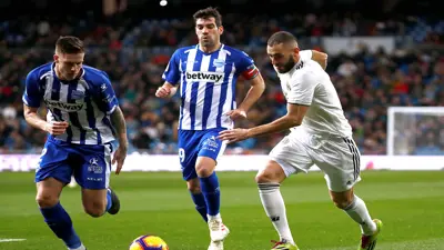 أهداف مباراة ريال مدريد وديبورتيفو ألافيس.. 3/0 للملكي (فيديو)