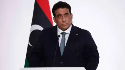 رئيس المجلس الرئاسي الليبي محمد المنفي